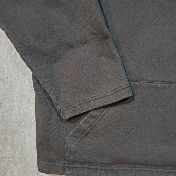 Boy Scouts Hoodie Mens Small Black Eagle Graphic Fleece Lined Pullover Sweater - Picture 5 of 8